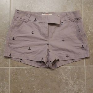 J. Crew anchor shorts